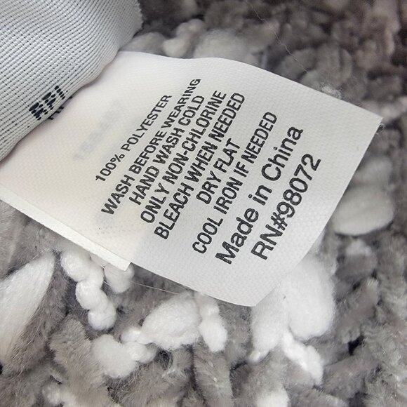 SONOMA Hat Women's‎ The Supercozy Winter Knit Black White Polyester - Picture 6 of 6